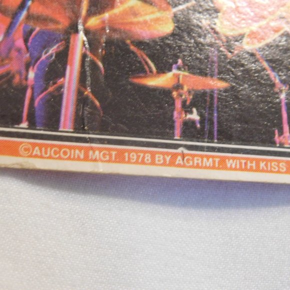 KISS Peter Criss #57 Trading Card 1978 VINTAGE - Picture 3 of 4